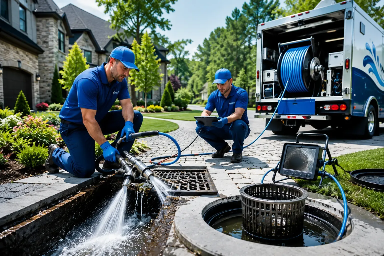 Local outdoor drain cleaning professionals in Welda, KS